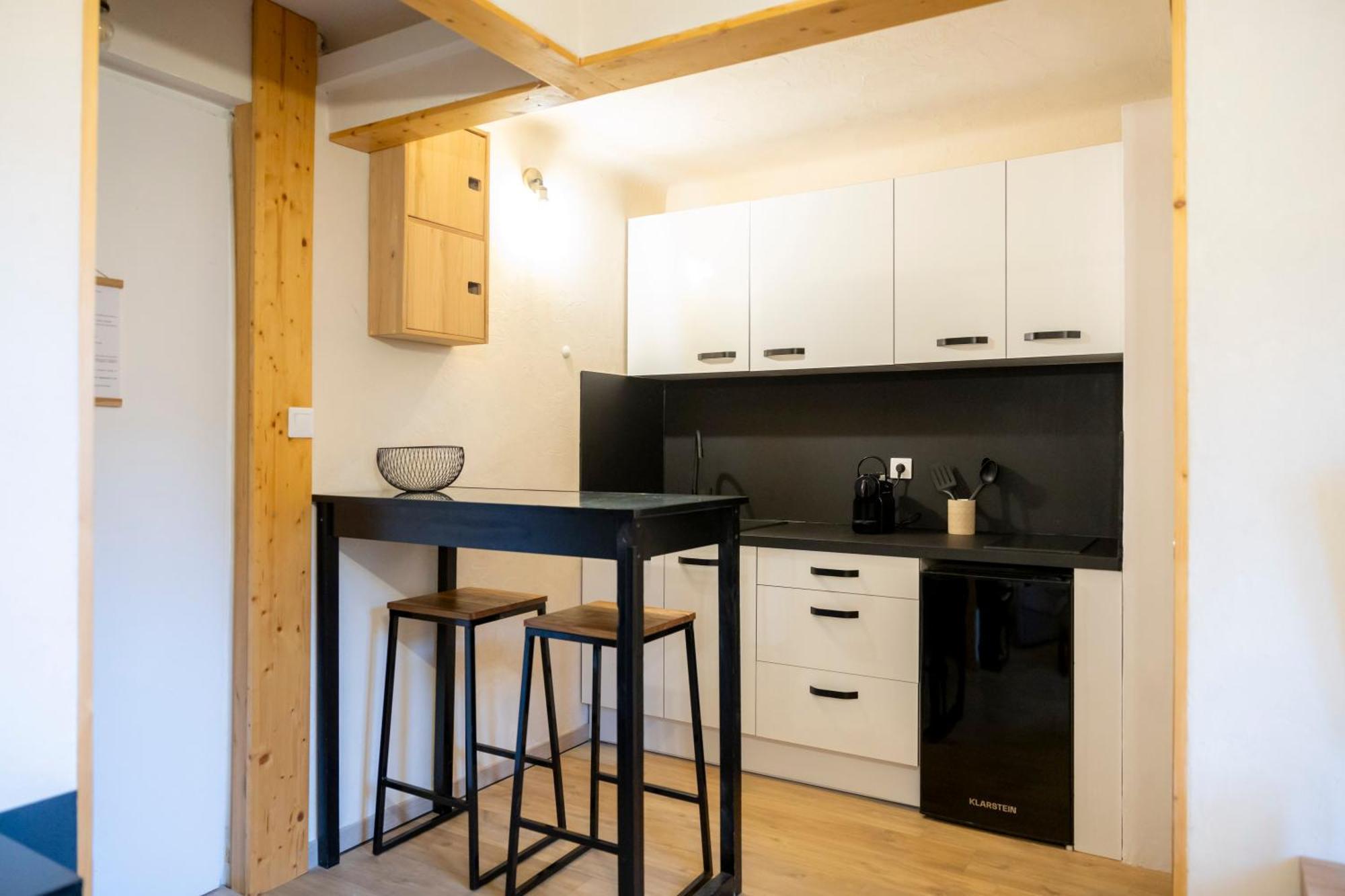 La Galleanne Studio Agreable Et Chaleureux Briancon  Exterior photo
